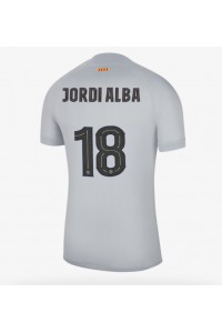 Barcelona Jordi Alba #18 Fotballdrakt Tredje Klær 2022-23 Korte ermer